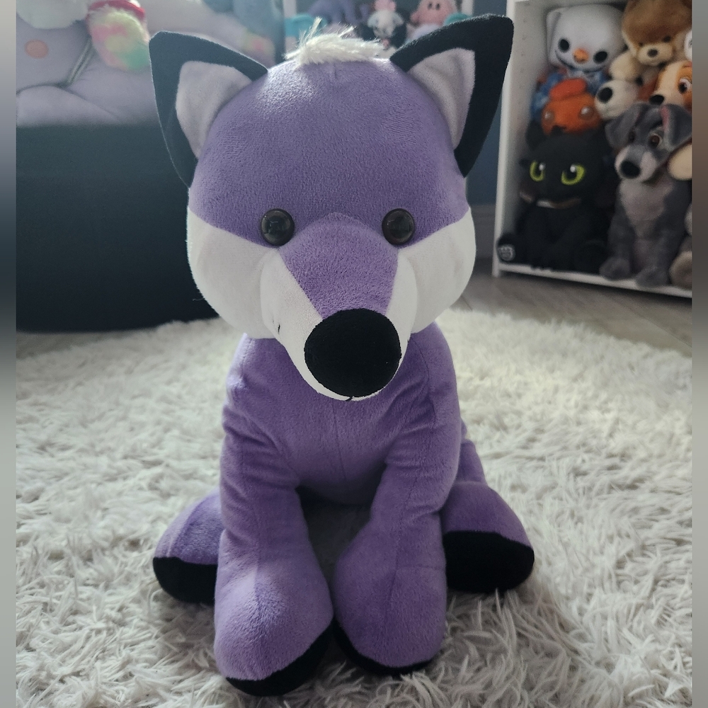 Purple Fox Plush